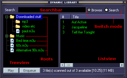 Dynamic Library Winamp Plugin